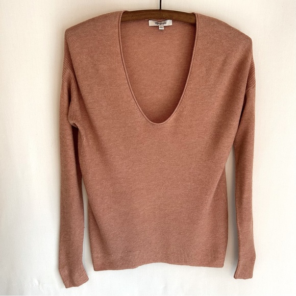 Madewell ~Kimball Pullover Sweater in Heather Rose XXS - Picture 1 of 12